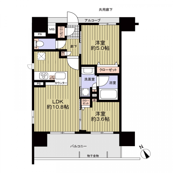 プレサンスロジェ千種駅ＮＯＲＴＨ 間取図