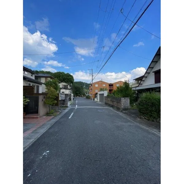 京都市北区上賀茂北大路町 前面道路(北側)