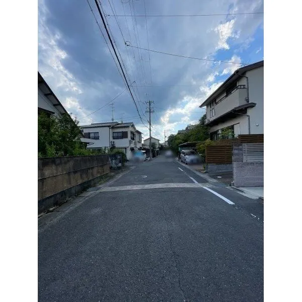 京都市北区上賀茂北大路町 前面道路(北側)
