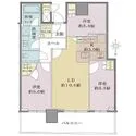 パークタワー晴海 間取図