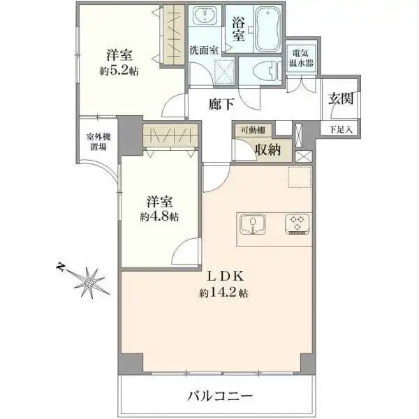 ドルミ代々木 間取図