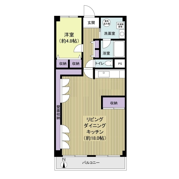 西新井大師扇スカイハイツ 間取図