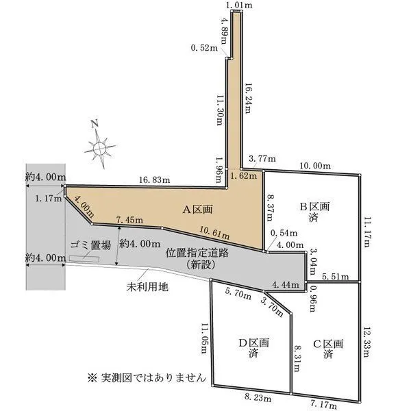 目黒区東が丘１丁目 間取図