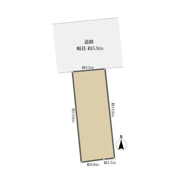 名古屋市中村区大正町３丁目 間取図