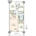 プラウド南浦和神明 間取図