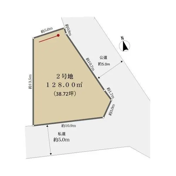 松戸市和名ケ谷 間取図