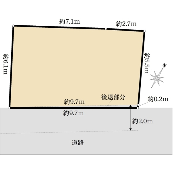 豊島区千川２丁目 区画図