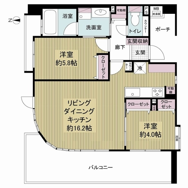 グランアッシュ梅田ヴィークス 間取図
