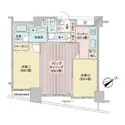 クリオタワー大塚台 間取図