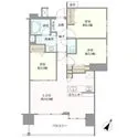 セレッソコート芦屋竹園 間取図