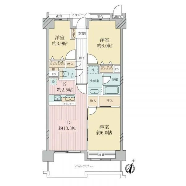 ライオンズマンション横浜中央 外観