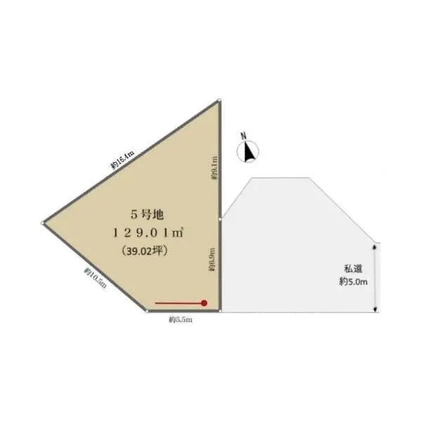 松戸市和名ケ谷 間取図