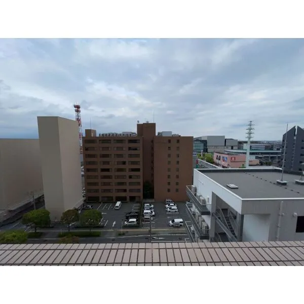 高崎タワー２１ バルコニーからの眺望