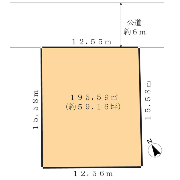 川崎市麻生区白鳥２丁目 区画図