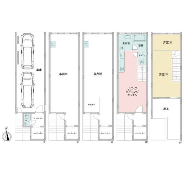 渋谷区上原２丁目 間取図