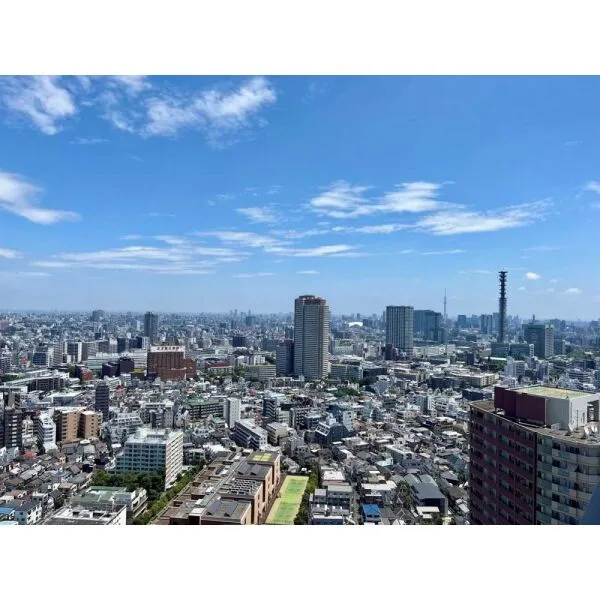 富久クロスコンフォートタワー 眺望：ズームなし