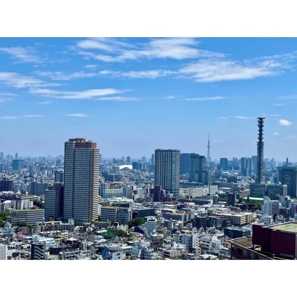 富久クロスコンフォートタワー 眺望：ズームあり