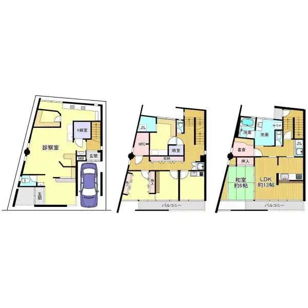 高槻市松が丘１丁目 間取図