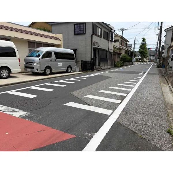 江戸川区松島２丁目 前面道路(撮影年月：2026年06月)