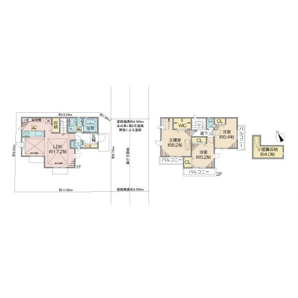 府中市新町２丁目 間取図