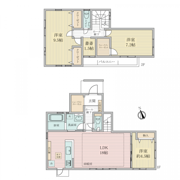船橋市前原東６丁目 間取図