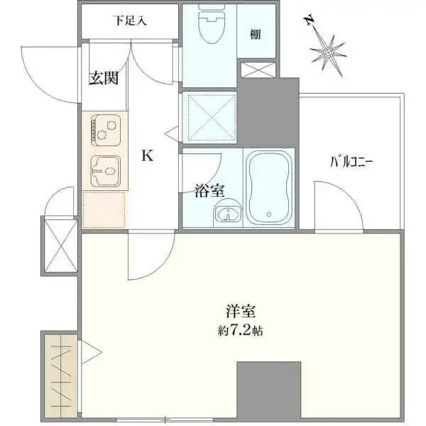 パレステュディオ五反田 間取図
