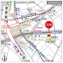 渋谷グランドハイツ 現地案内図