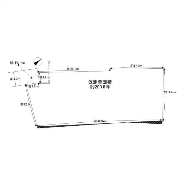 八尾市黒谷２丁目 間取図