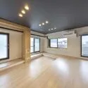 チュリス芦屋川 リビングダイニング（画像はCG加工により家具等を消したものです）