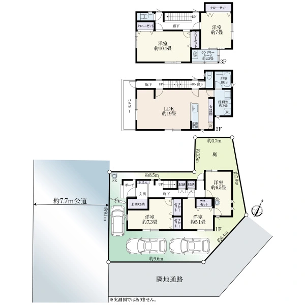 川越市野田町１丁目 間取図