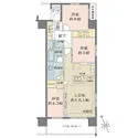 エクセレントシティ船橋グランライズ 間取図