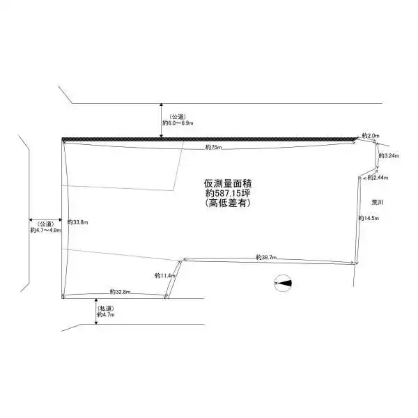 八尾市黒谷３丁目 間取図