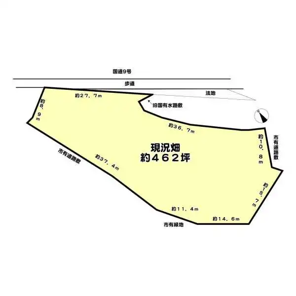 京都市西京区大枝中山町 間取図