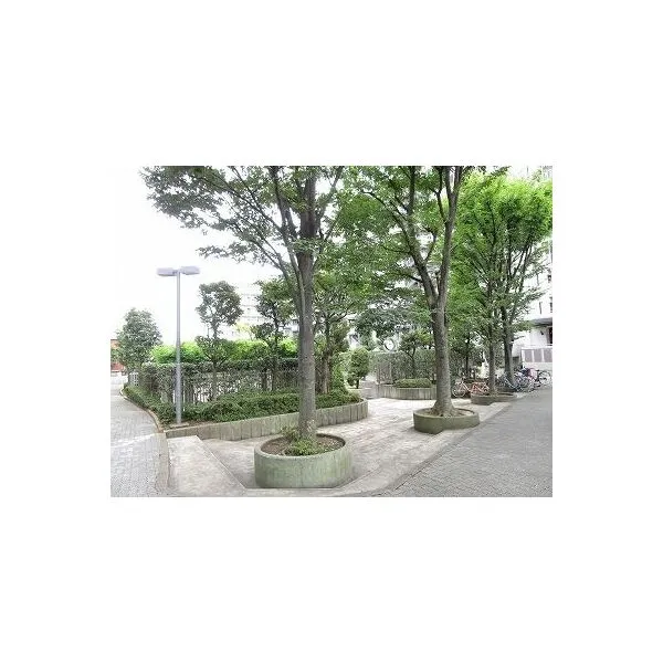 グリーンパーク鳩ヶ谷A棟 中庭