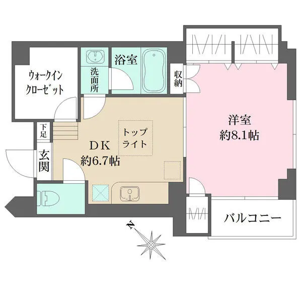 荻窪ハイツ 間取図