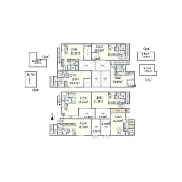杉並区和泉３丁目 間取図