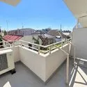 パークハイム東山 3階南向きバルコニーからの眺望です。前面に隔てるものはなく開けた眺望となっております。