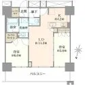 プラウドタワー金町 間取図