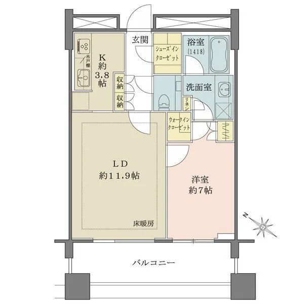 マスタービューレジデンス 間取図