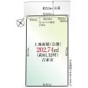 芦屋市朝日ケ丘町 間取図