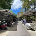 モアクレスト玉川学園２番館 バイク置場