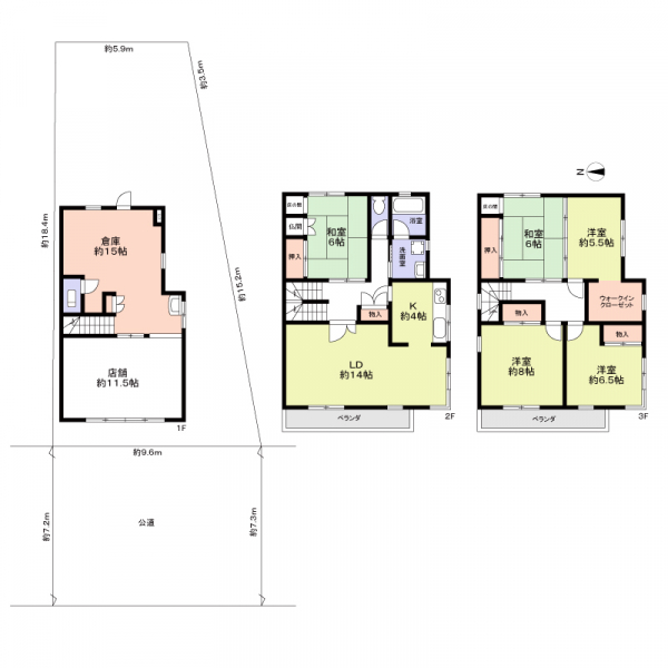 名古屋市中村区中村本町１丁目 間取図