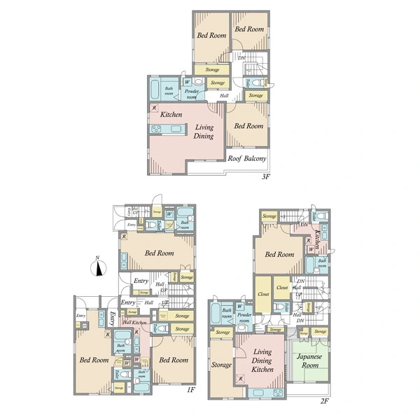 練馬区練馬１丁目 間取図