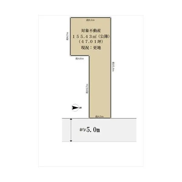 京都市下京区猪熊通下魚棚下る樽屋町 間取図