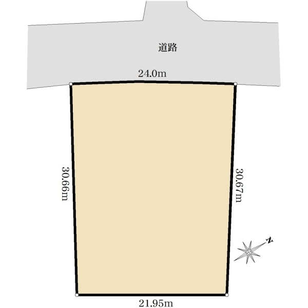 大田区田園調布３丁目 区画図