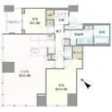 シティタワー麻布十番 間取図