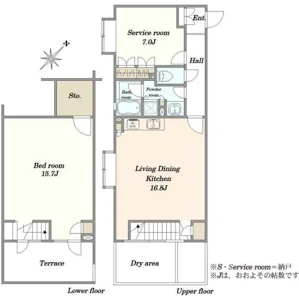ル・フェール南青山 間取図