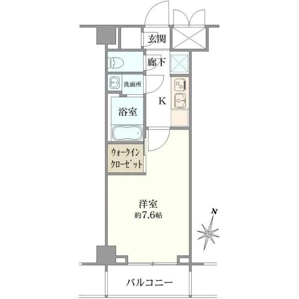 ハーモニーレジデンス東京イーストサイド 間取図