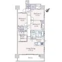 ライオンズ新瑞橋グランゲート 間取図