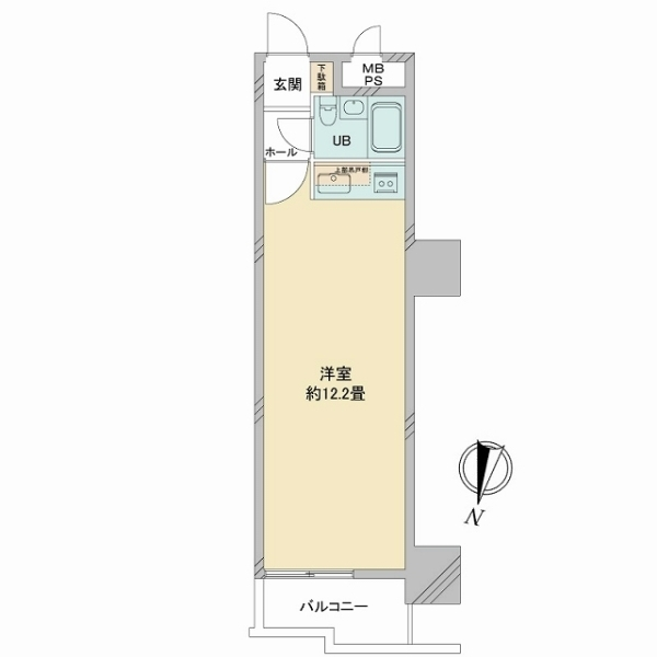 ベルメゾン池袋 間取図